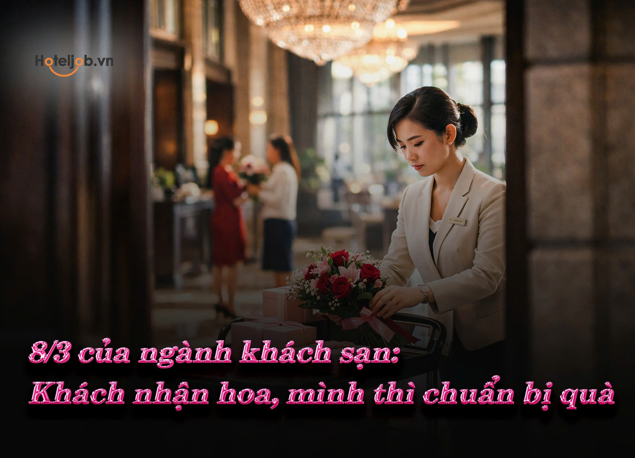 8/3 của ngành Trang Chủ Cổng Game Cá Cược Uy Tín E2 BET: khách nhận hoa, mình thì chuẩn bị quà