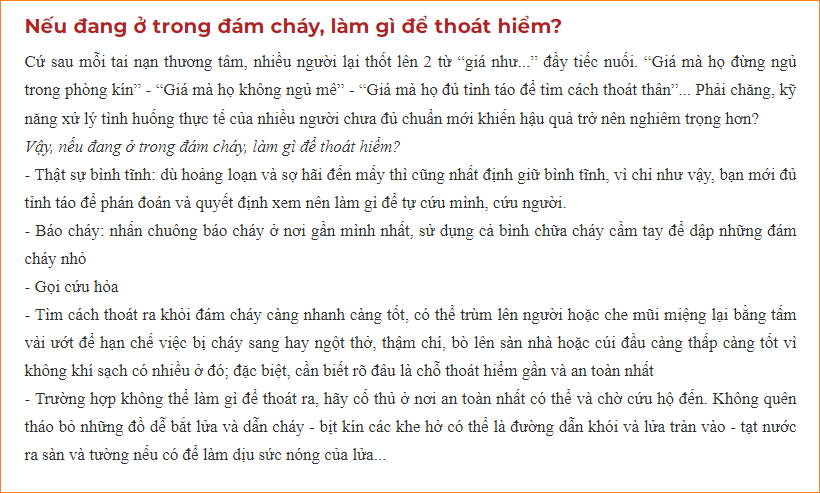 bài học cho ngành ks-nh từ vụ cháy chung cư mini hà nội