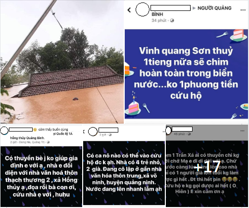 bao chồng bão - lũ chồng lũ - tang thương nối tiếp tang thương... miền trung cần tiếp sức