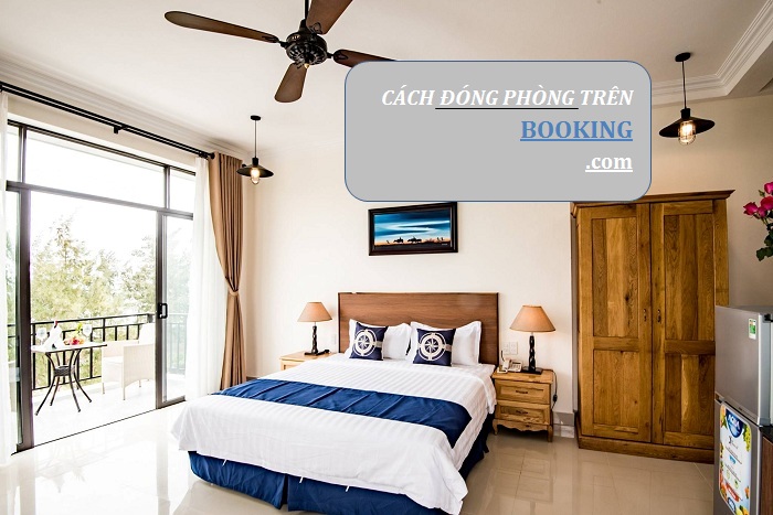 cách đóng phòng trên booking.com