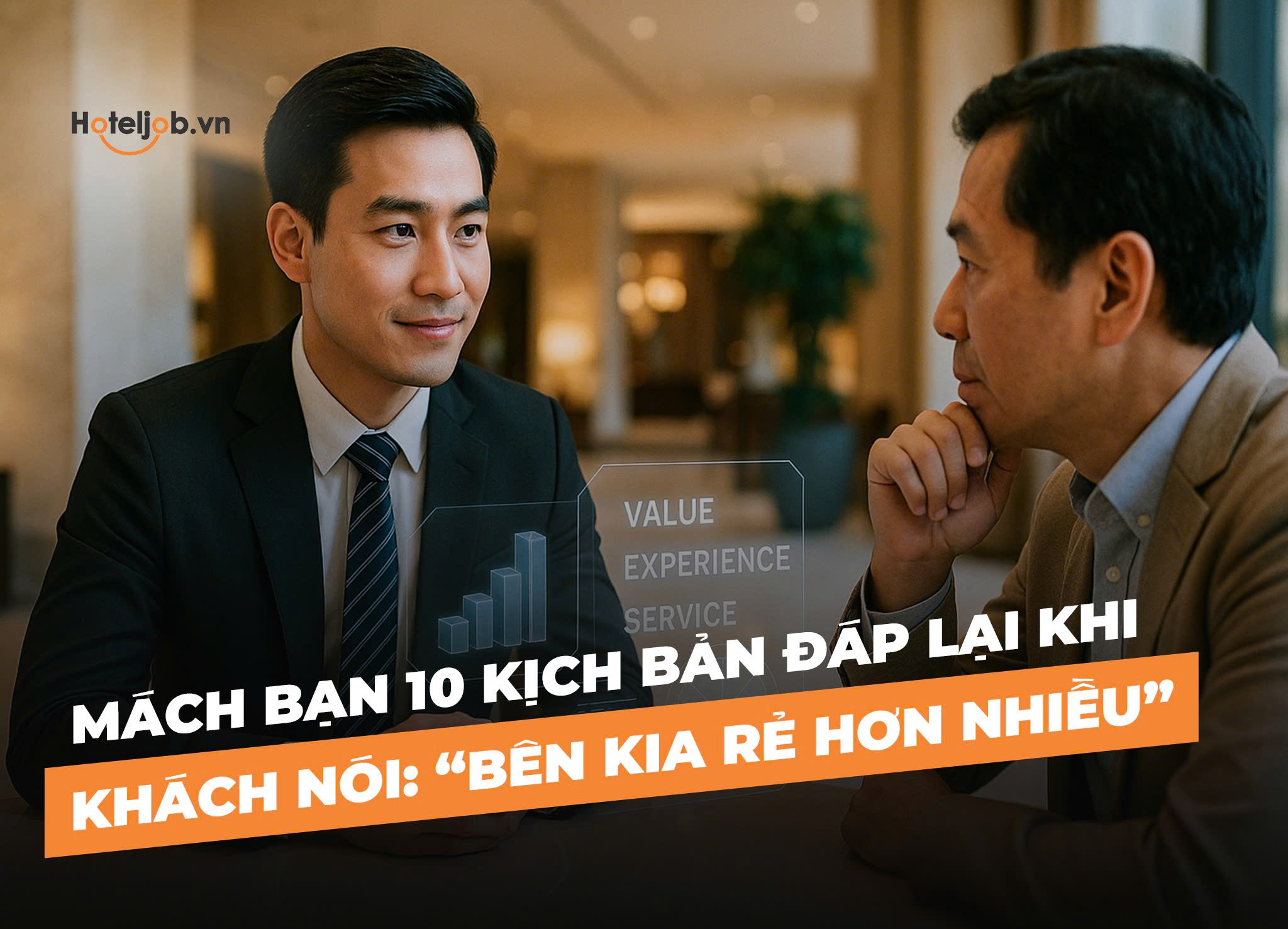 cách xử lý khi khách nói: "bên kia rẻ hơn nhiều"
