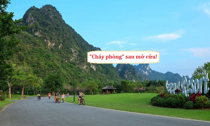 "cháy phòng" dịp cuối tuần ngay sau ngày mở cửa