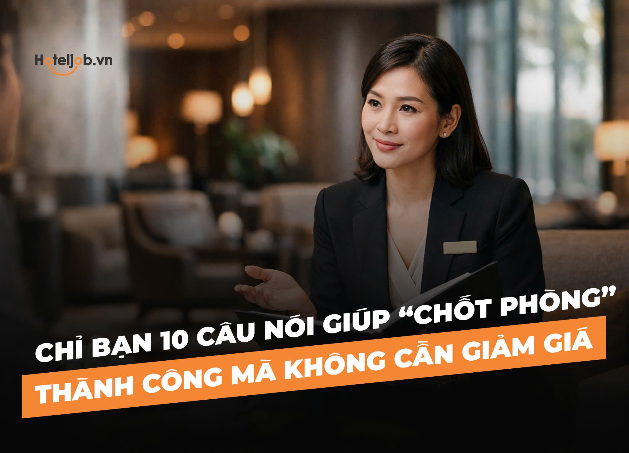 chỉ bạn 10 câu nói giúp chốt phòng thành công mà không cần giảm giá