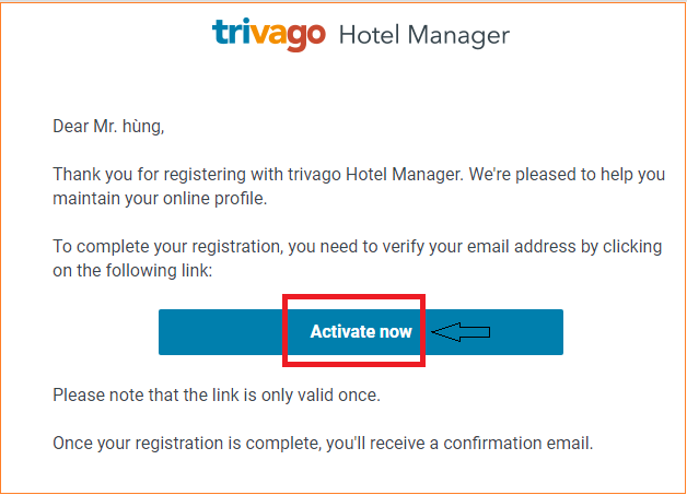 hướng dẫn chi tiết cách tạo tài khoản và đăng bán phòng trên trivago