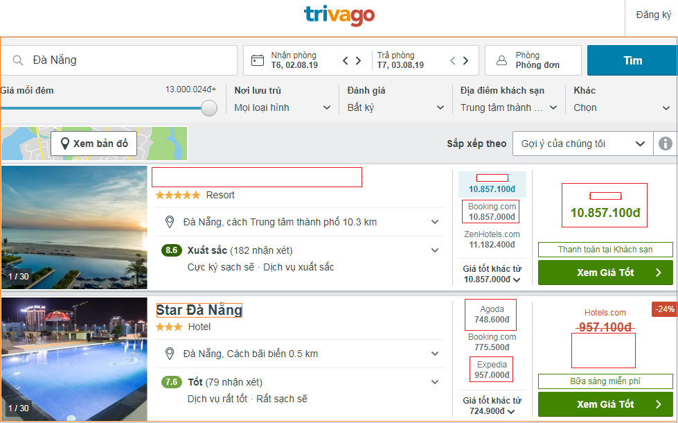 hướng dẫn chi tiết cách tạo tài khoản và đăng bán phòng trên trivago