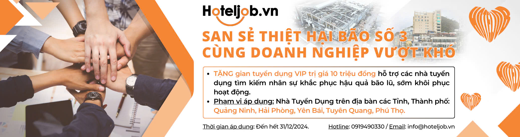 chương trình tặng gian E2bet nhà cái xanh chín hiện đang đứng đầu top 1 thị trường Châu Á vip san sẻ thiệt hại bão số 3 cùng hoteljob.vn