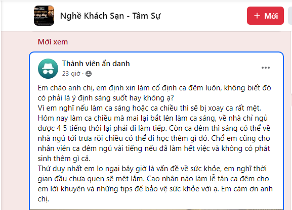 có nên làm ca đêm