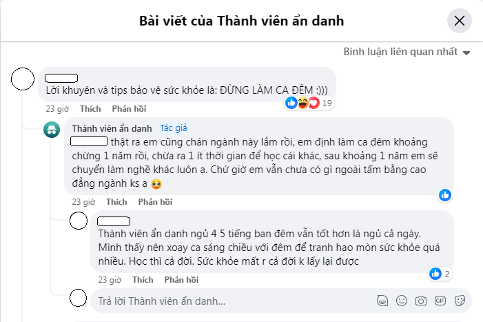 có nên làm ca đêm