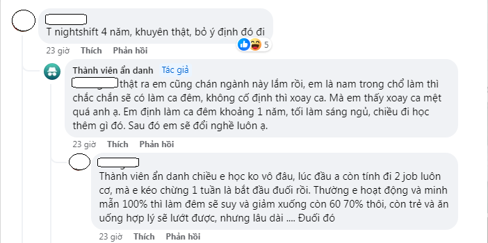 có nên làm ca đêm