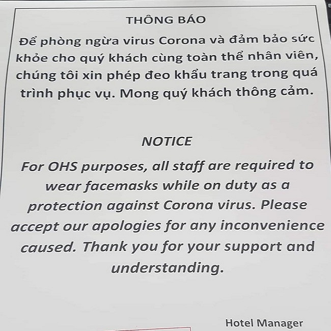 có những chiến binh quả cảm giữa mùa dịch corona mang tên Hotelier