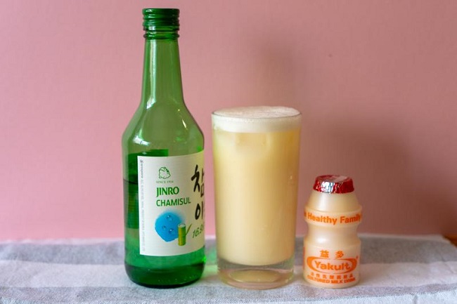 công thức cocktail từ "rượu nền" soju