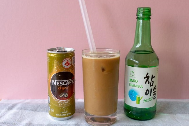 công thức cocktail từ "rượu nền" soju