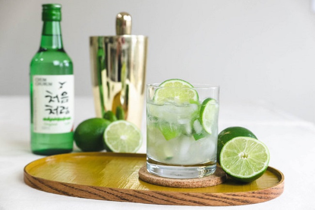 công thức cocktail từ "rượu nền" soju