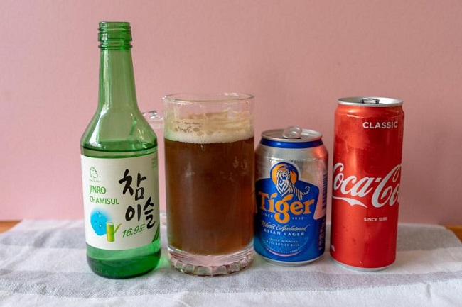 công thức cocktail từ "rượu nền" soju