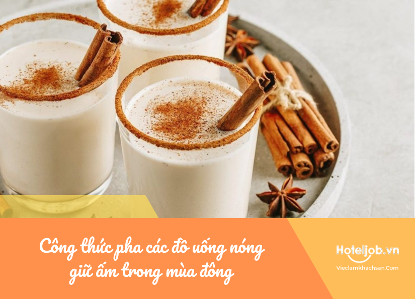 công thức pha các đồ uống nóng giữ ấm trong mùa đông