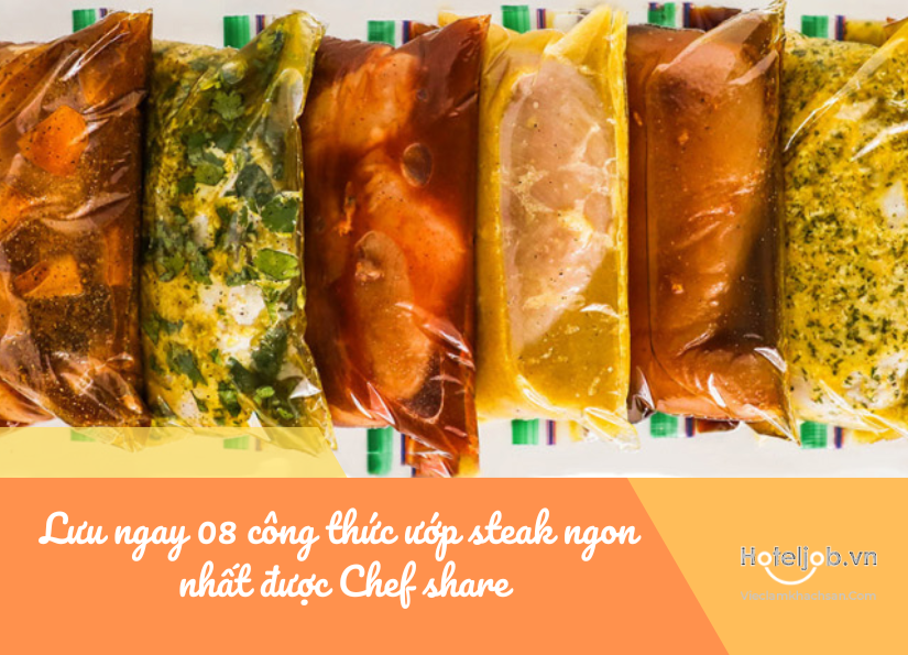công thức ướp steak ngon nhất