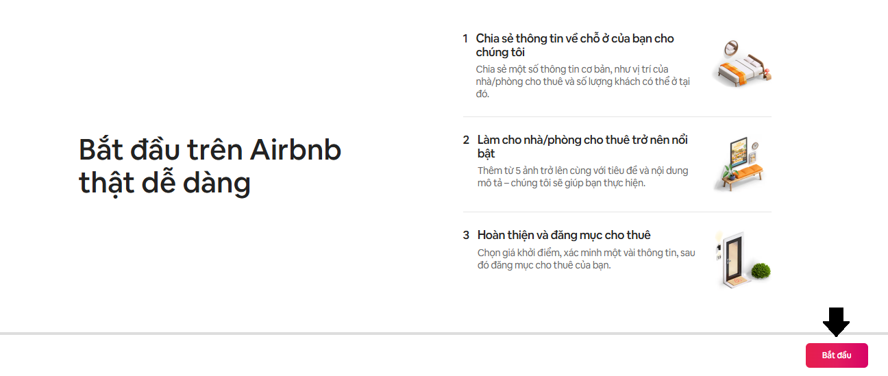 Hướng dẫn đăng ký Airbnb nhận 47$ và 3 bước đăng bán phòng cho chủ Host