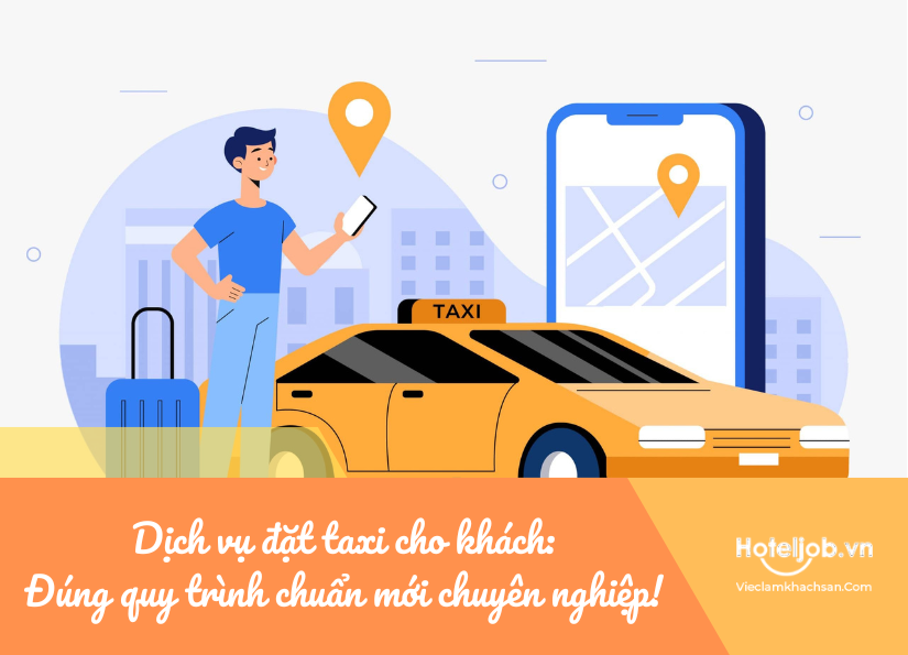 dịch vụ đặt taxi cho khách