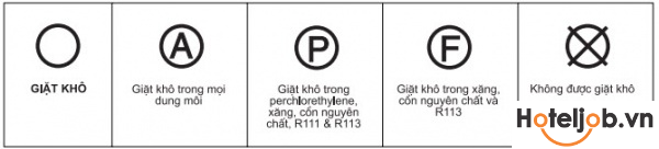 đọc hiểu các ký hiệu thường gặp trên máy giặt và trên quần áo cho laundry