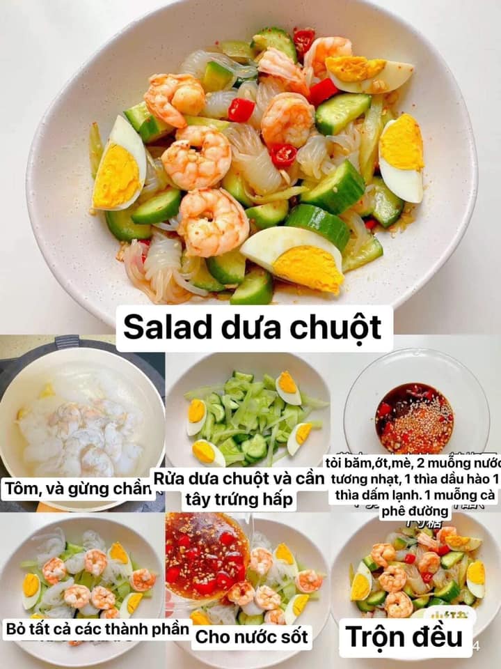 đổi vị cho khách với 10 công thức salad đẹp, ngon mà dễ làm