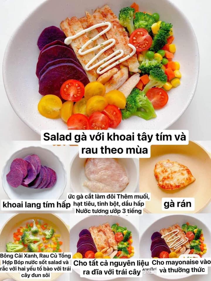 đổi vị cho khách với 10 công thức salad đẹp, ngon mà dễ làm