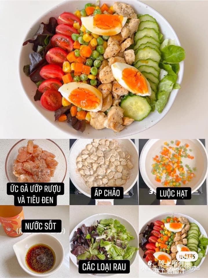 đổi vị cho khách với 10 công thức salad đẹp, ngon mà dễ làm