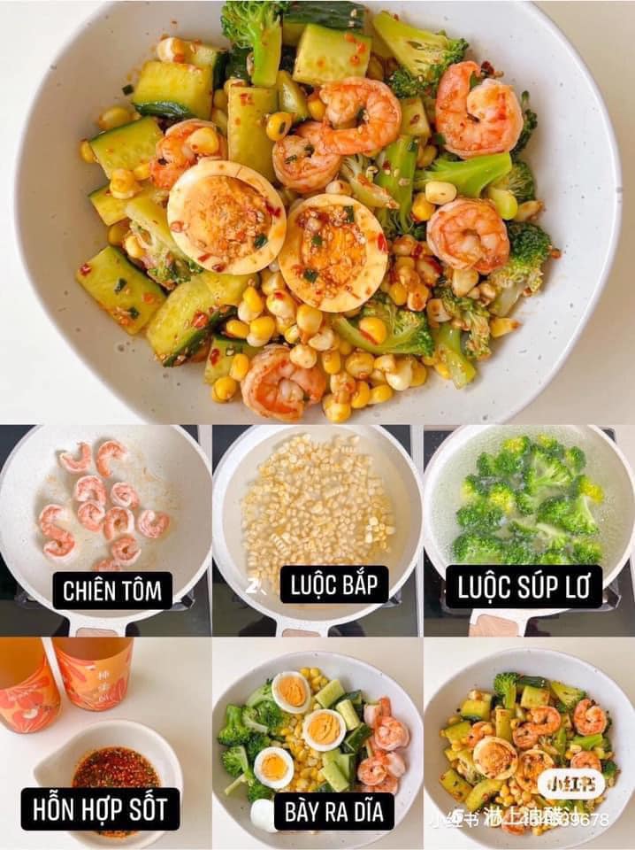 đổi vị cho khách với 10 công thức salad đẹp, ngon mà dễ làm