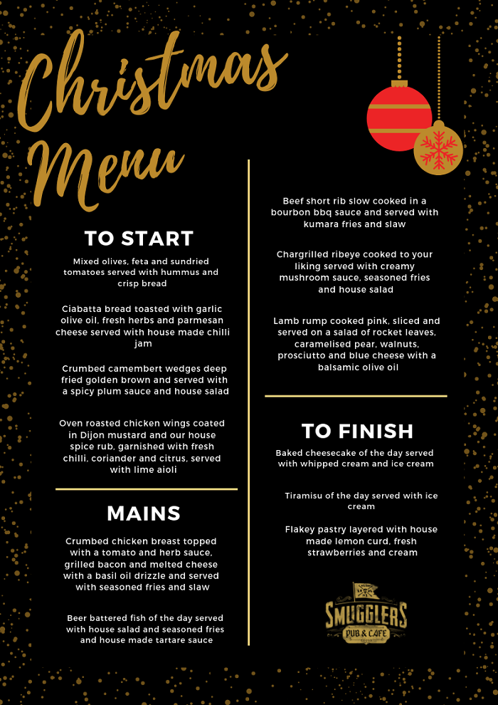gợi ý mẫu menu giáng sinh 2020 cực chuẩn cho nhà hàng
