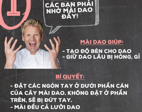 học lỏm bí quyết nấu ăn của gordon ramsay