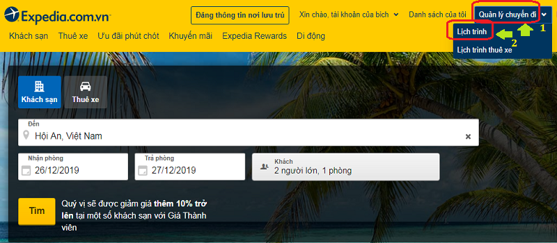 hướng dẫn chi tiết cách đặt phòng - thanh toán và hủy phòng Trang Chủ Cổng Game Cá Cược Uy Tín E2 BET trên Expedia