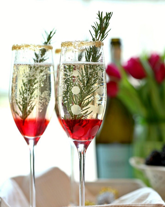 hướng dẫn pha cocktail dành riêng cho phái nữ mùa giáng sinh