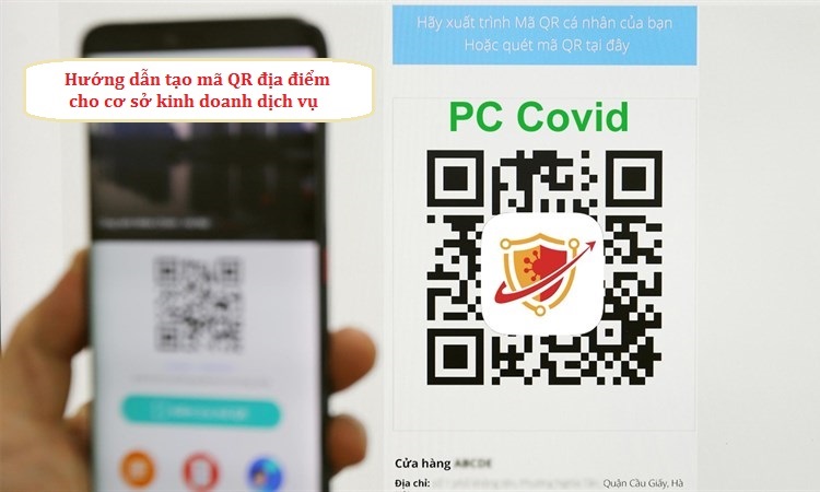 hướng dẫn cách tạo mã qr kiểm dịch