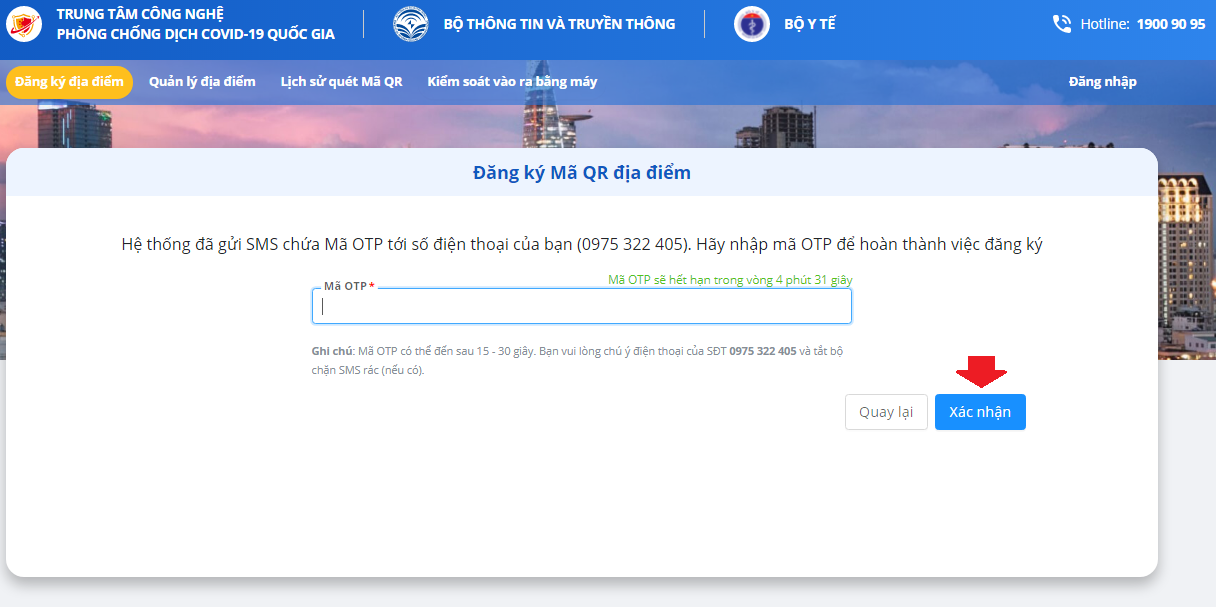 hướng dẫn cách tạo mã qr kiểm dịch
