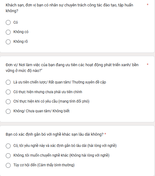khảo sát cùng Elaenglish.com.vn