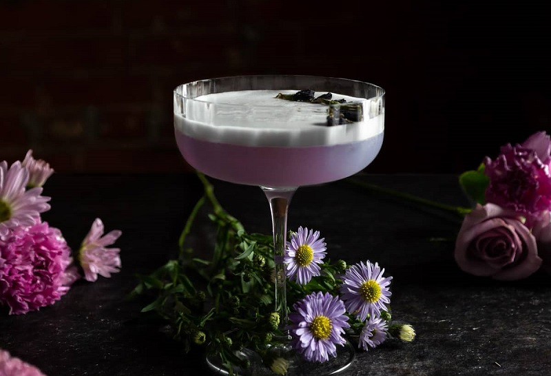 công thức pha chế lavender cocktail
