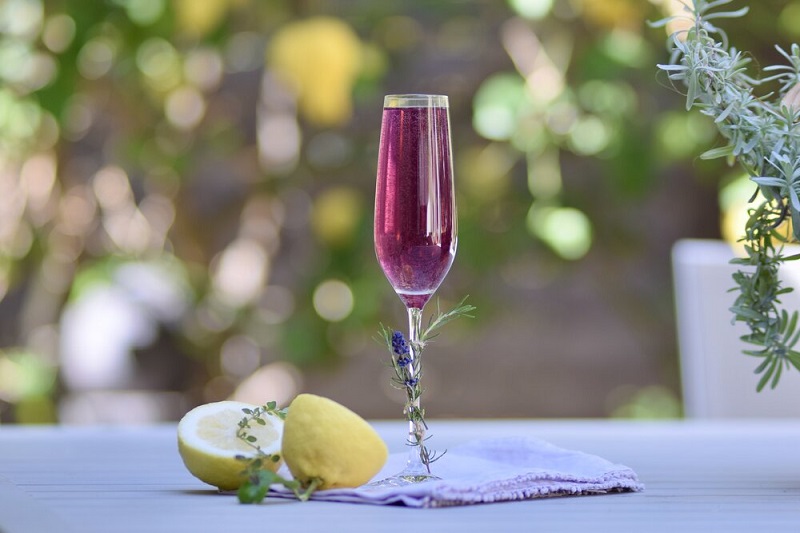 công thức pha chế lavender cocktail