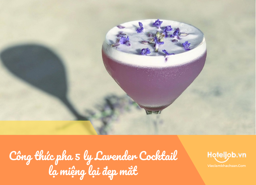 công thức pha chế lavender cocktail
