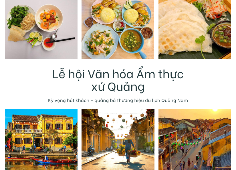 lễ hội văn hóa ẩm thực xứ quảng