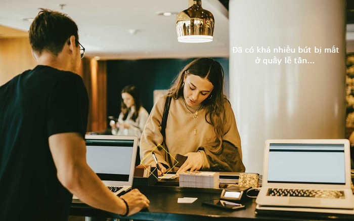 ngỡ ngành thủ phạm 1-0-0-1 vụ mất bút tại quầy lại là "người quen"