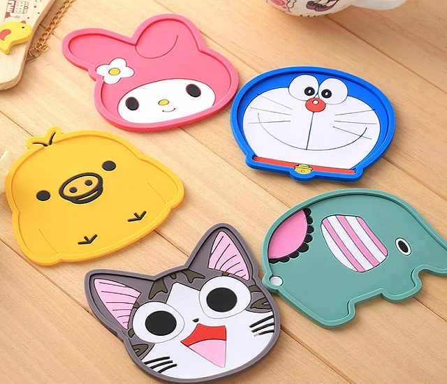 mẫu lót ly đẹp cho nhà hàng, quán cà phê