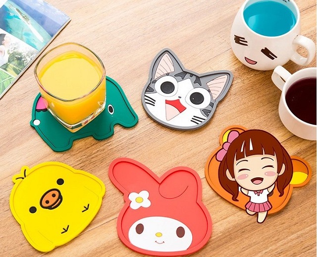 mẫu lót ly đẹp cho nhà hàng, quán cà phê