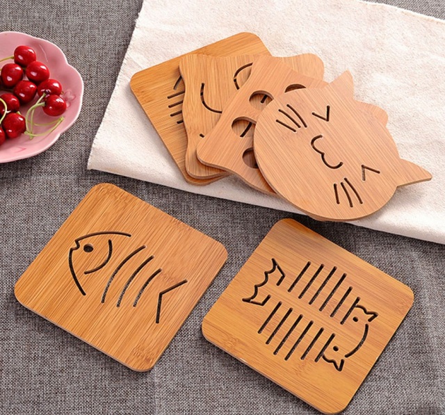mẫu lót ly đẹp cho nhà hàng, quán cà phê