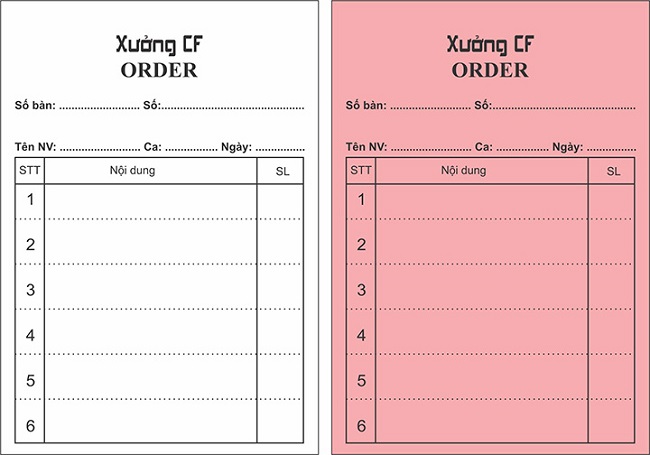 mẫu order món chuẩn cho nhà hàng - Trang Chủ Cổng Game Cá Cược Uy Tín E2 BET