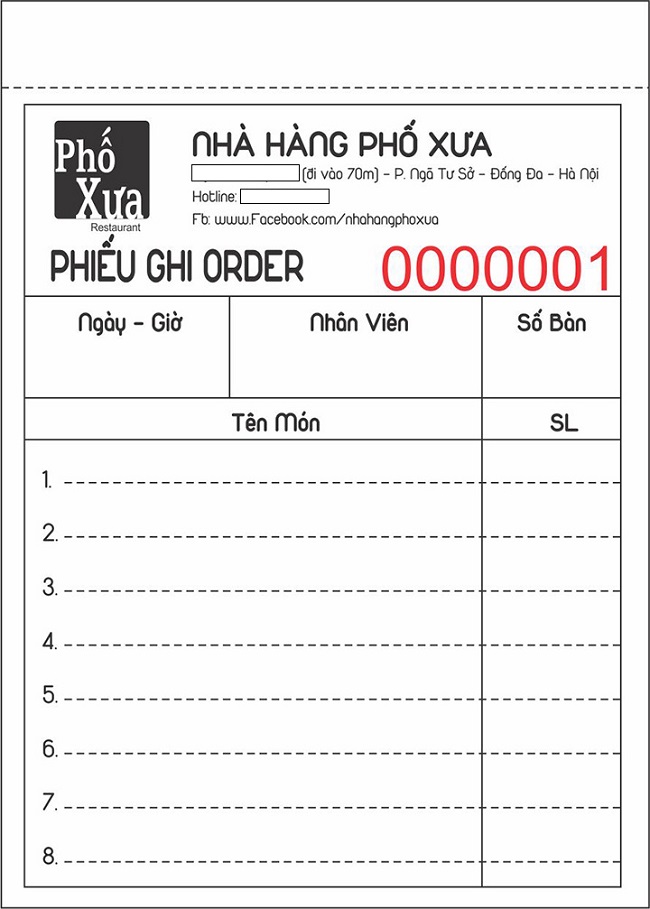 mẫu order món chuẩn cho nhà hàng - Trang Chủ Cổng Game Cá Cược Uy Tín E2 BET
