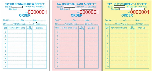 mẫu order món chuẩn cho nhà hàng - Trang Chủ Cổng Game Cá Cược Uy Tín E2 BET