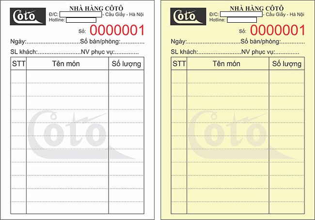 mẫu order món chuẩn cho nhà hàng - Trang Chủ Cổng Game Cá Cược Uy Tín E2 BET