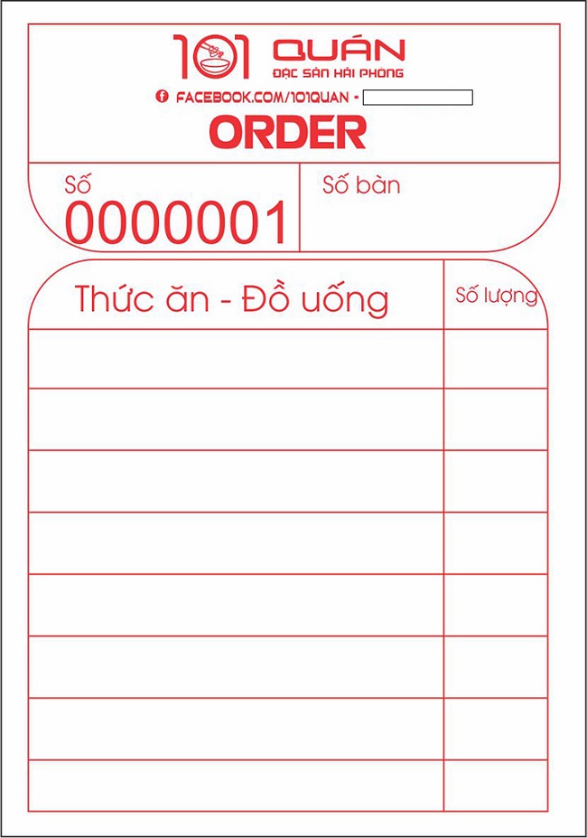 mẫu order món chuẩn cho nhà hàng - Trang Chủ Cổng Game Cá Cược Uy Tín E2 BET