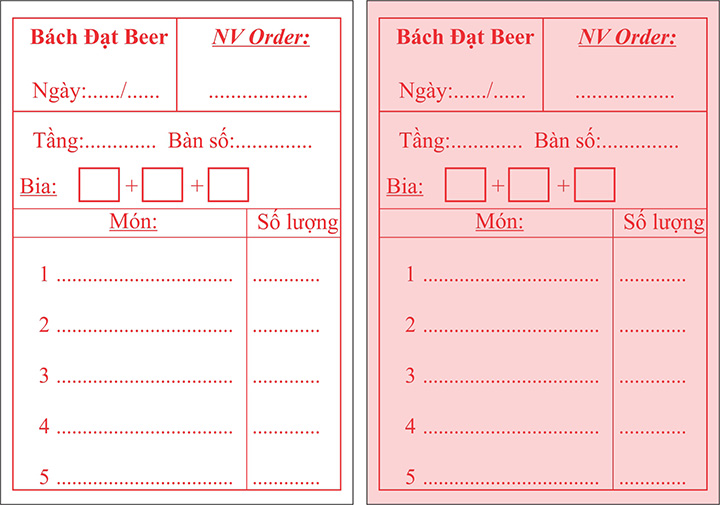 mẫu order món chuẩn cho nhà hàng - Trang Chủ Cổng Game Cá Cược Uy Tín E2 BET