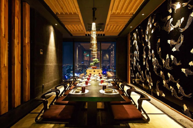 mẫu phòng vip nhà hàng