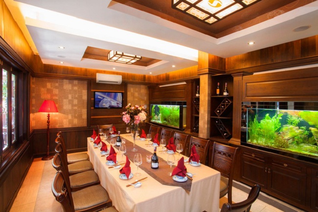 mẫu phòng vip nhà hàng